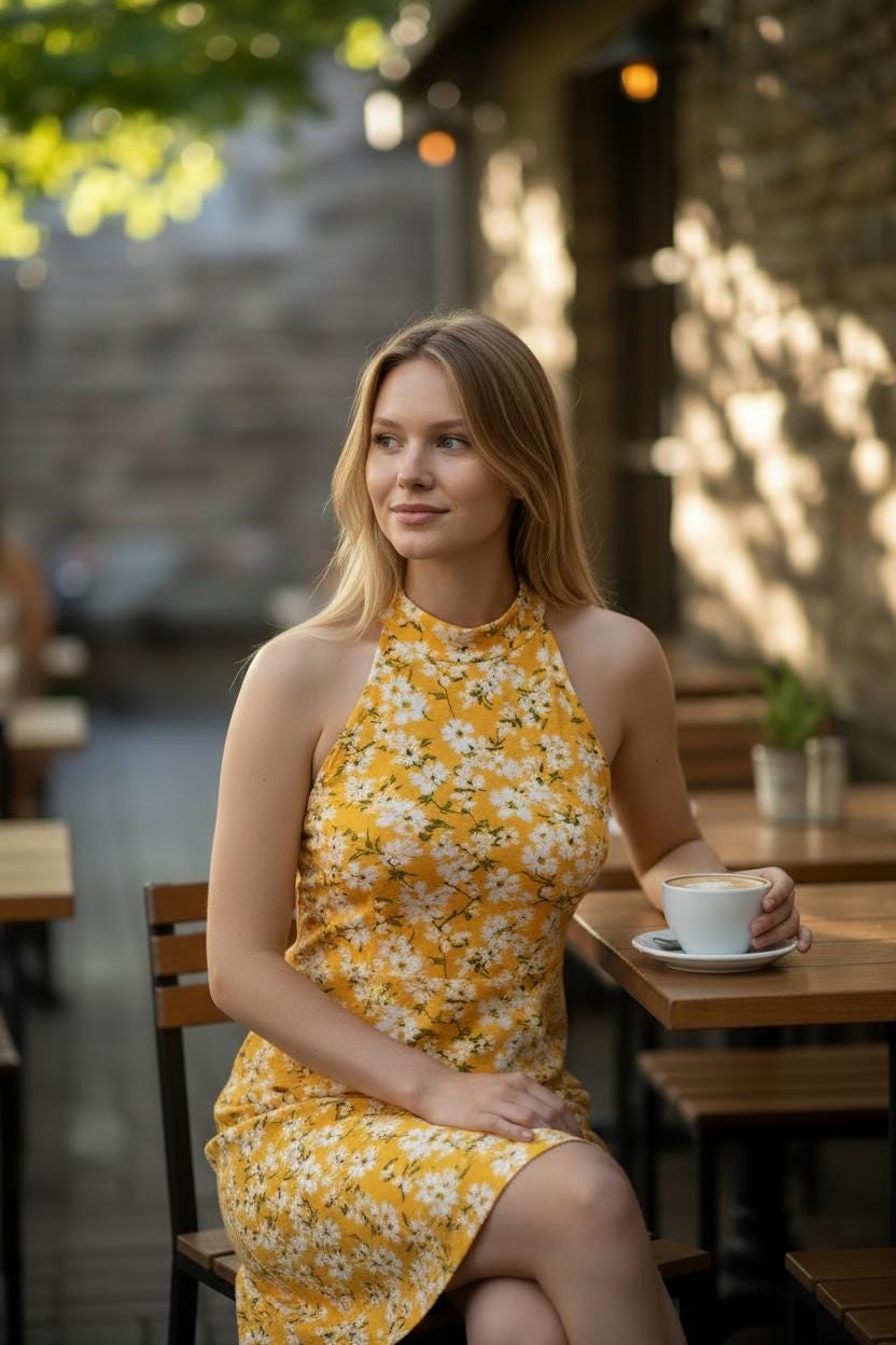 Cute A-Line Summer Dress (US0-US28) | PDF Sewing Pattern