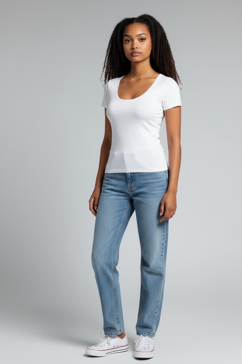 Fitted T-Shirt (US0-US28) | PDF Sewing Pattern