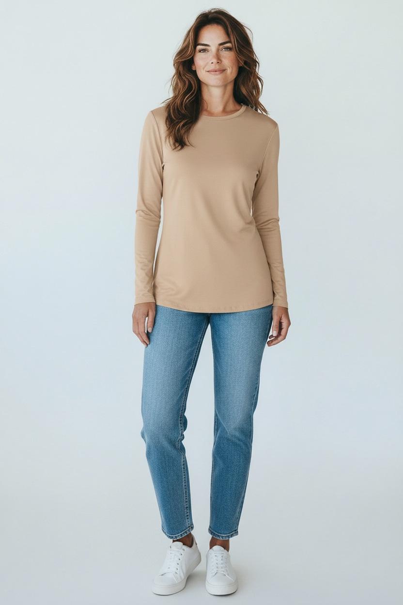 Fitted Stretch Top (US0-US28) | PDF Sewing Pattern