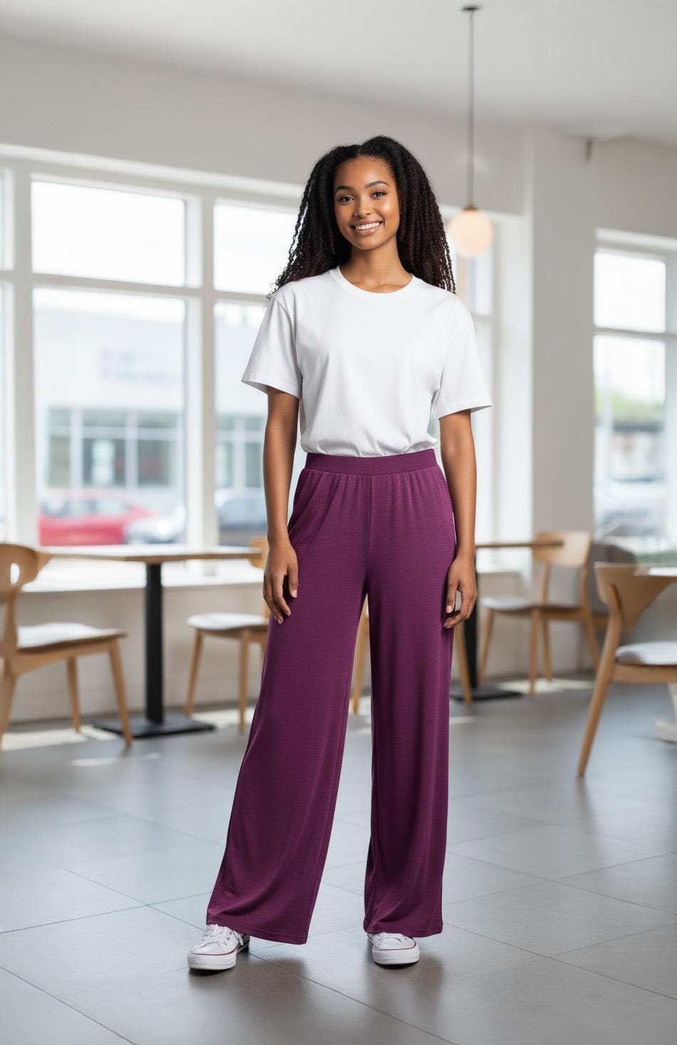 Cropped Palazzo Pants (US0-US28) | PDF Sewing Pattern