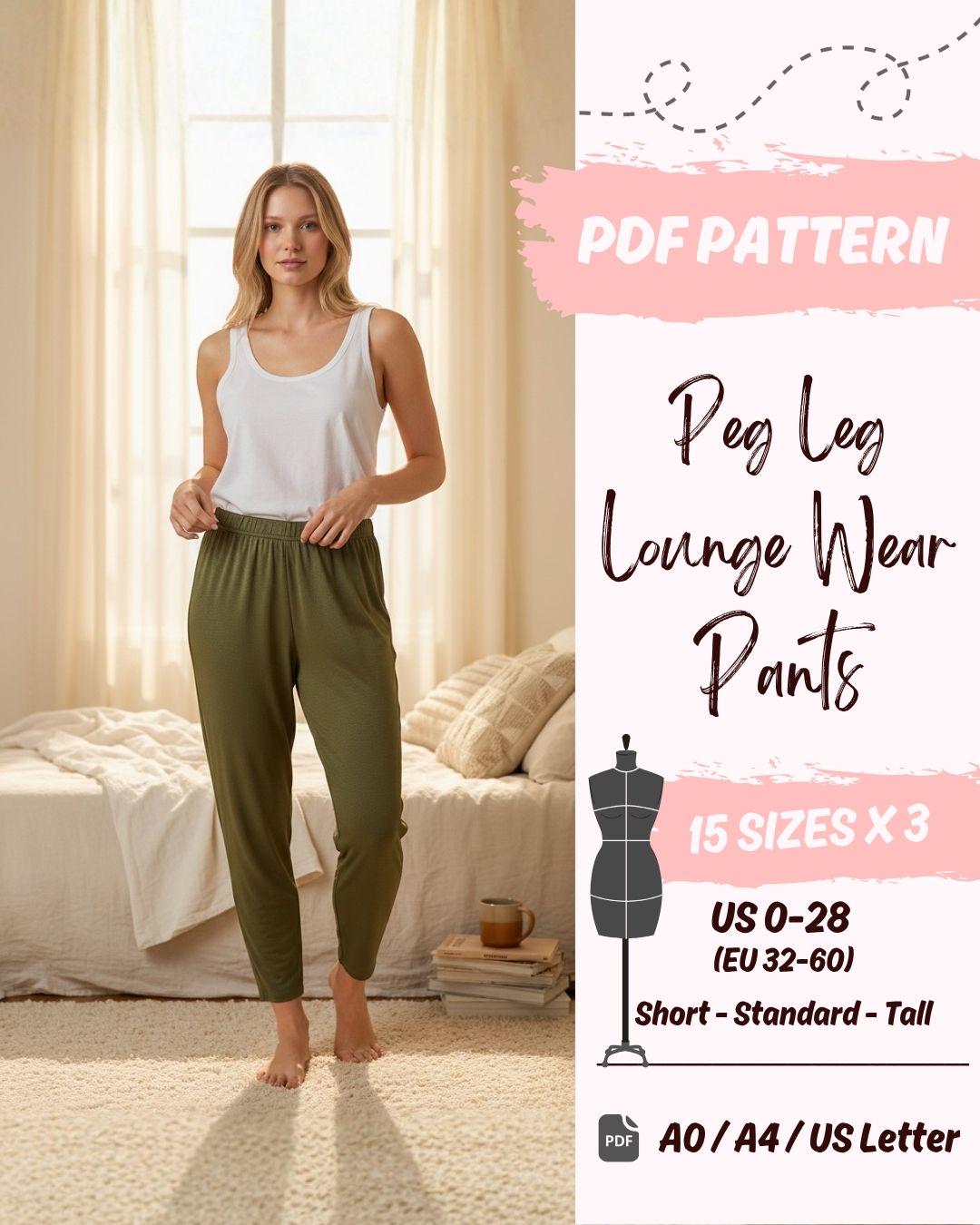 Lounge Pants Sewing Pattern