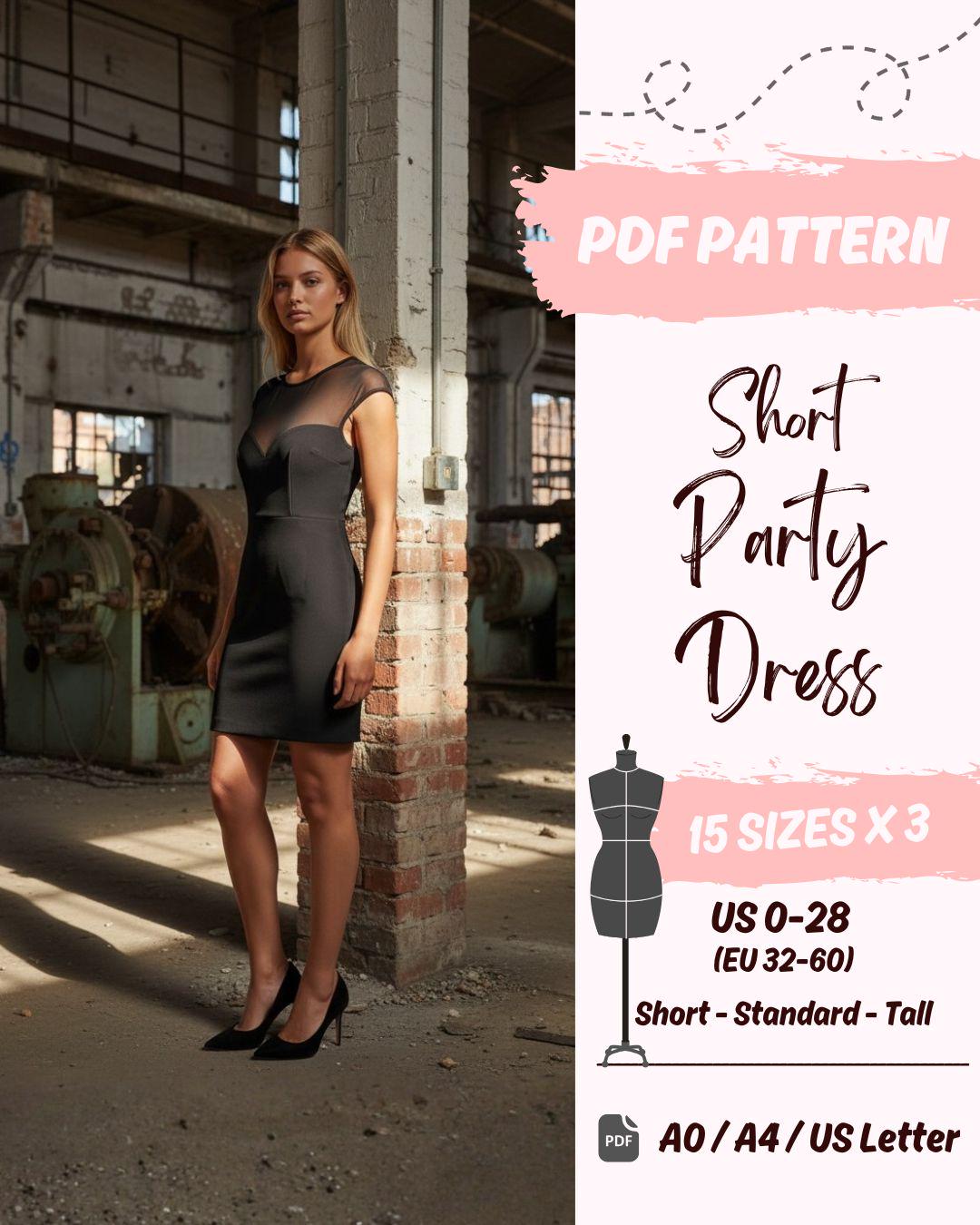 Party Dress Sewing Pattern