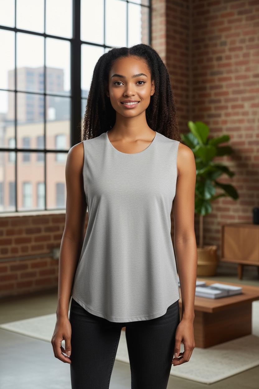 Fitted Sleeveless Top (US0-US28) | PDF Sewing Pattern