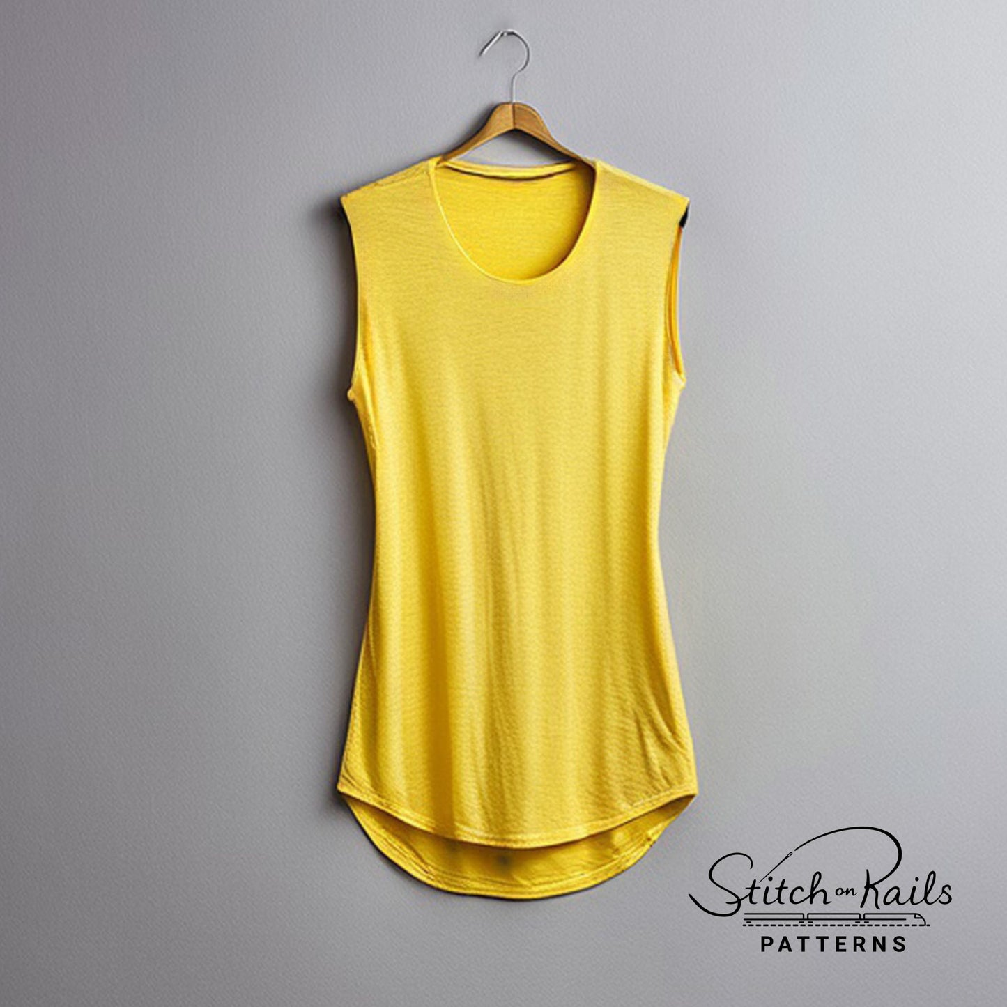Fitted Sleeveless Top (US0-US28) | PDF Sewing Pattern