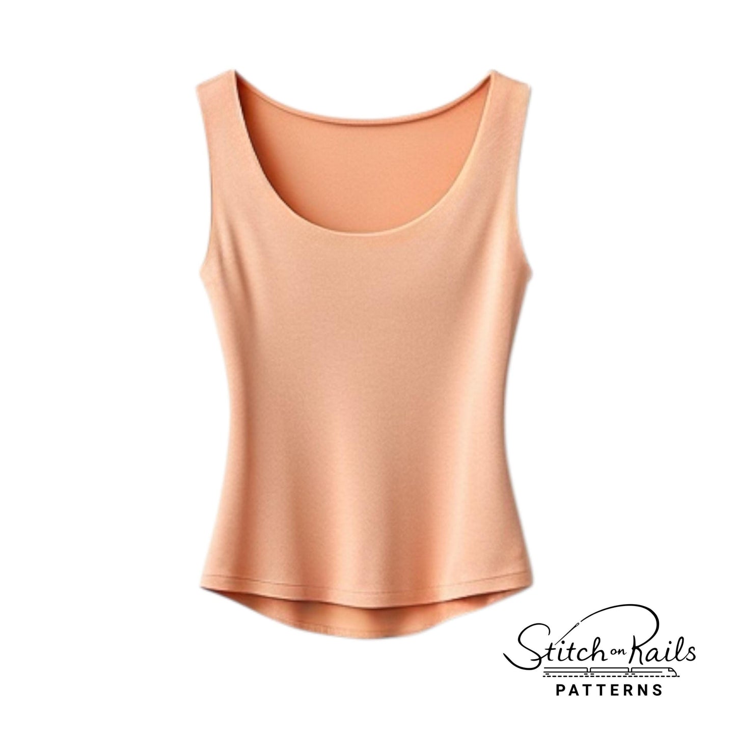 Fitted Tank Top (US0-US28) | PDF Sewing Pattern