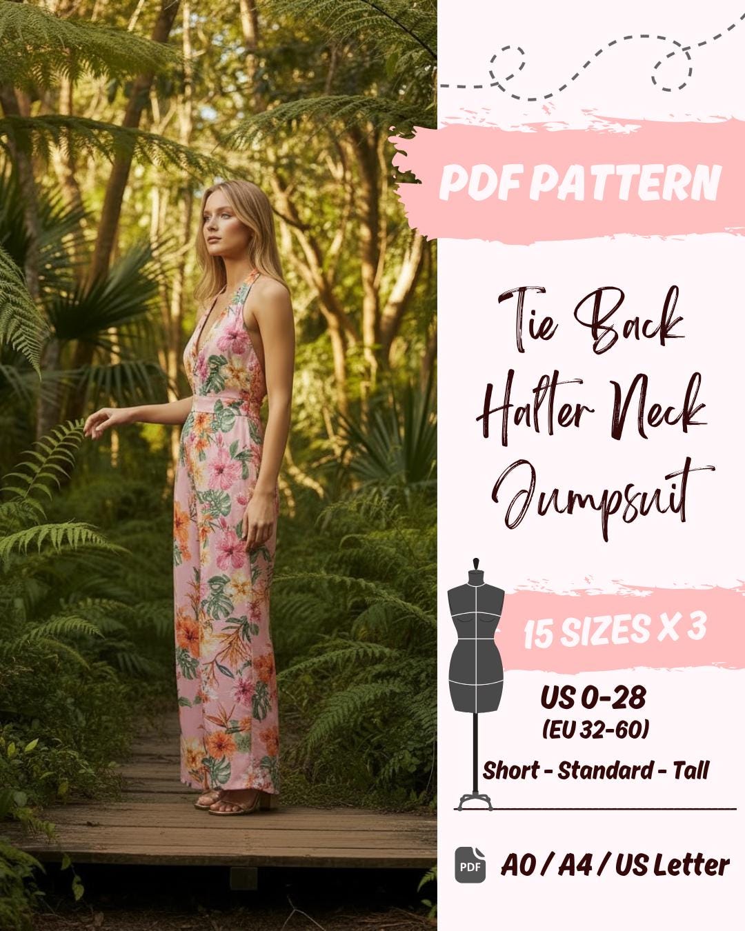 Jumpsuit Sewing Pattern